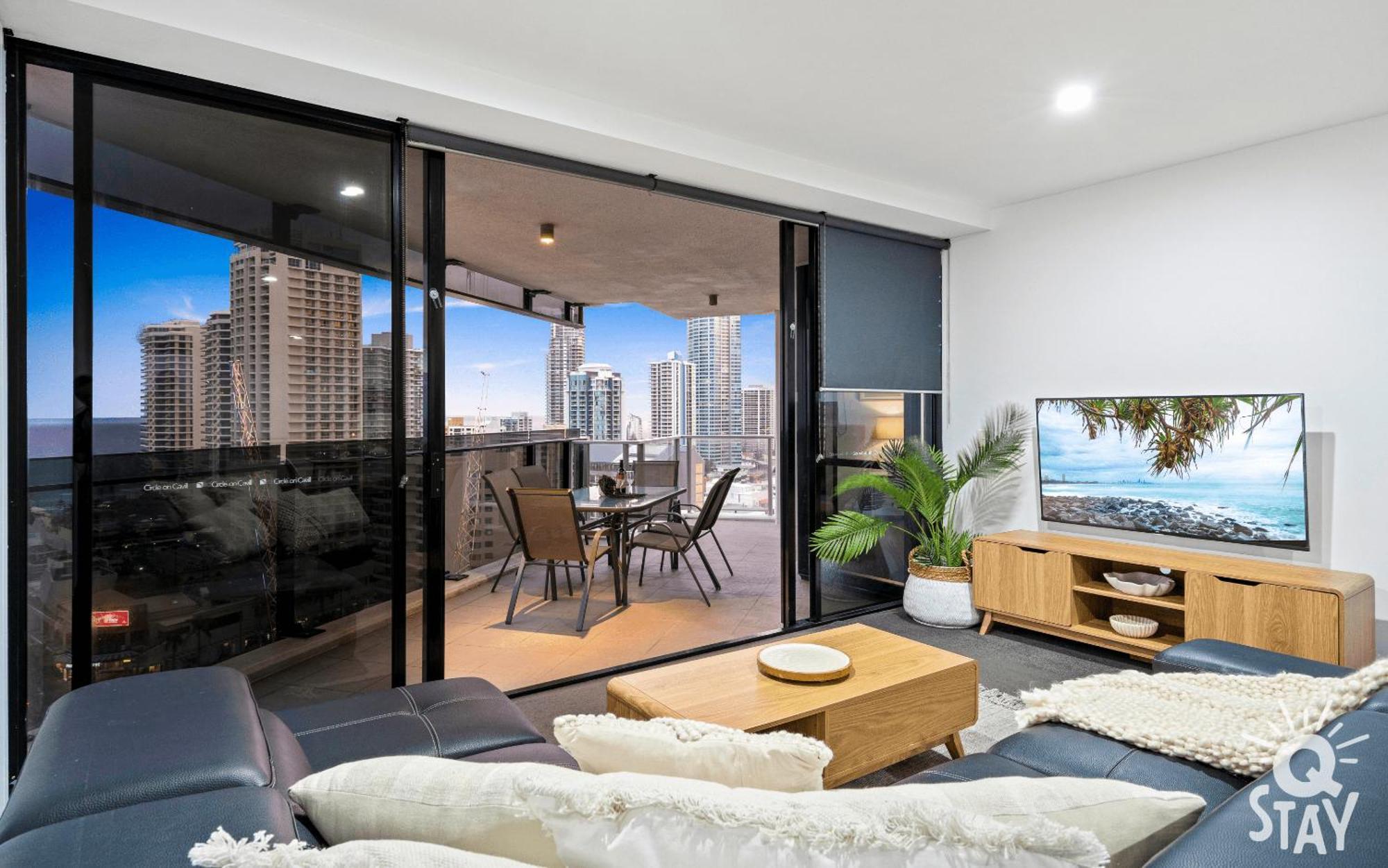 Circle On Cavill By Vaun Lejlighedshotel Gold Coast Eksteriør billede